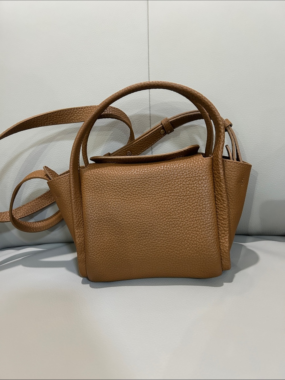 Songmont Mini Song Bag In Golden Brown - Good condition - Picture 4 of 12